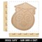 Graduation Panda Unfinished Craft Wood Holiday Christmas Tree DIY Pre-Drilled Ornament